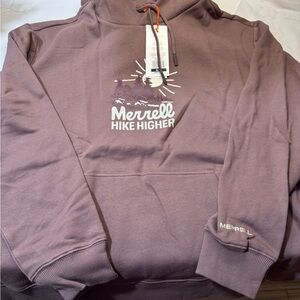 Merrell Hoodie,  NEW , Peppercorn color size XL
